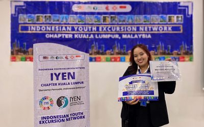 Siti Anjani Raih Penghargaan Best Video Innovation di IYEN Chapter Kuala Lumpur, Malaysia