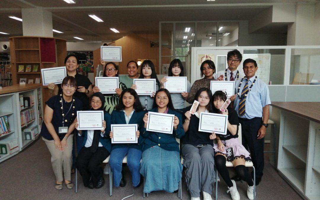 The Fun of a Summer Course in Japan: 3 Applied Foreign Language Students from UNDIP Study Early Childhood Education While Exploring Culture with Chikushi Jogakuen University
